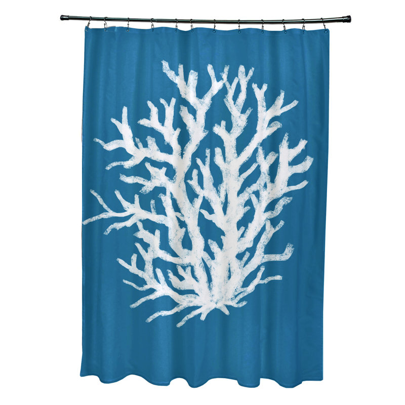 Rideau de douche simple Tulare, Motif cachemire