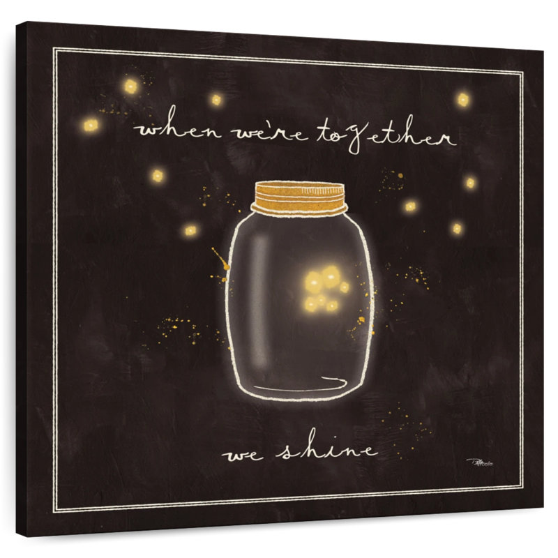Plaque murale Khylige Firefly Glow I, H 10 po x l 10 po