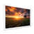 White Single Picture Framed