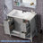 Obieze 36 " W Freestanding Standard 1 Single Vanity Bathroom Vanity With Ceramic Top-776493359