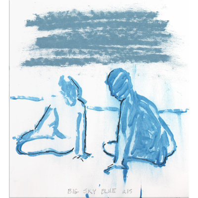 Nail Polish Series: Big Sky Blue 215 Print Canvas