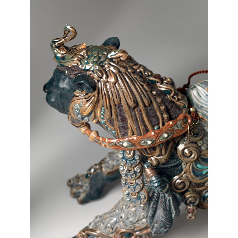 Bacchante on a Panther Woman Statue