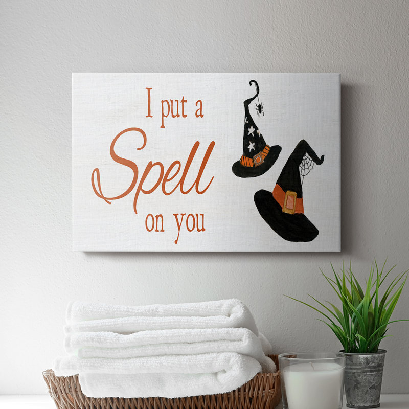 «Put A Spell» - galerie enveloppée Cavas, H 32 po x l 48 po