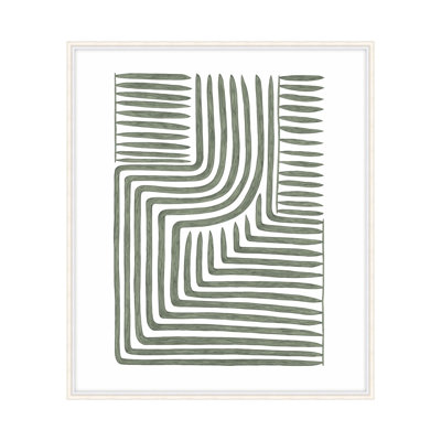 Jungle Edges 2 Print by Marianne Hendriks