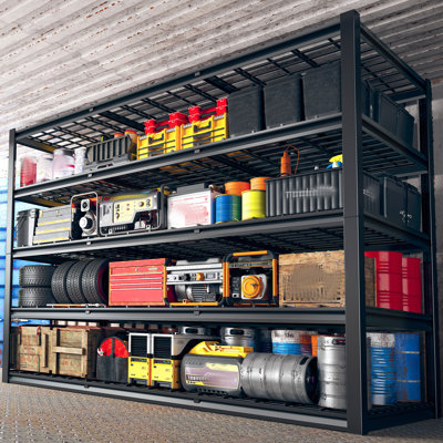 Natajia Metal Shelving Unit Heavy-duty Garage Shelf