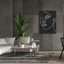 «About Face 2 BW» par Moira Hershey, art mural sur toile-1950624454