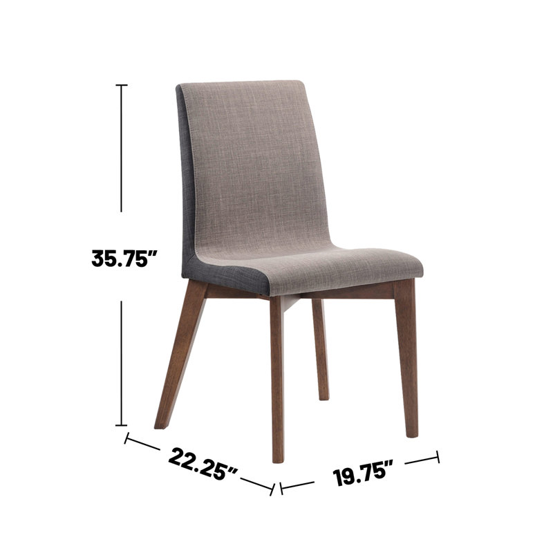 Ensemble de salle à manger rectangulaire en kevirent, Cinq articles : 1 table, 4 chaises, Gris