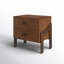 Halston 2 - Drawer Solid Wood Nightstand