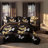 Bedding and Curtain 9-Piece Combo Set, Embroidered Quilted Bedspread with 6 Matching Window Panels & 2 Pillow Shams, Microfiber Lightweight Coverlet, Pet Friendly & Wrinkle Free-128613261-117096516