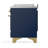 Majestic III Series 48 Inch Dual Fuel Range with 5 Sealed Burners, Griddle, Frenchtop in Mightnight Blue (Natural Gas, Brass Trim)-124828732-124828741-124828744
