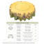 Machine-washable yellow Easter-themed polyester tablecloth-1515825847