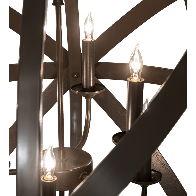 Lustre géométrique à 6 lumières Gulraiz