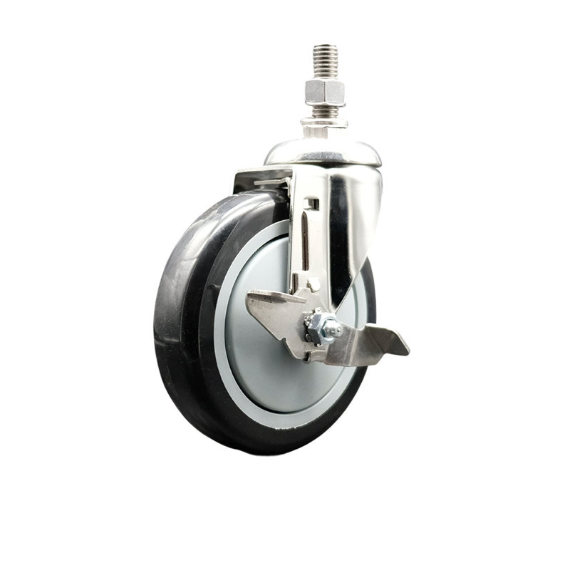 Polyurethane Casters, Black
