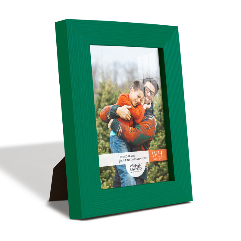Green Wood Picture Frame - Set of 2