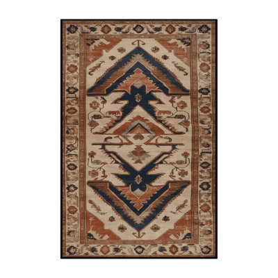 Tapis brun lavable à la machine