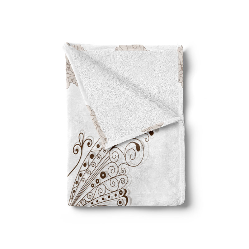 Hand Woven Throw Blanket, 50" x 60"