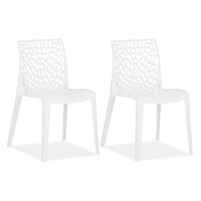 Anitia Stacking Patio Dining Side Chair