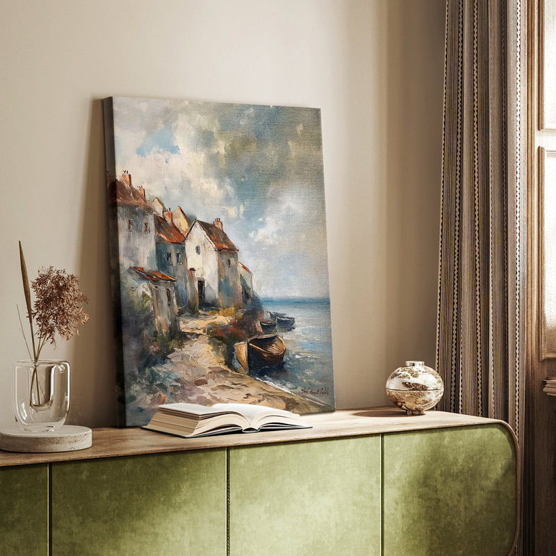 LANDSCAPES Series CCCVI -Custom Wrapped Gallery Cavas, 18" H x 12" W