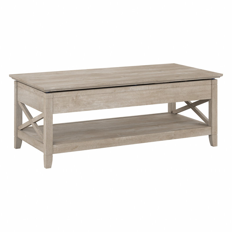 Katia - Lift top Coffee Table, Washed Gray