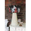 Leaves and Flowers 25 cm H Drum Cotton Lamp Shade ( Uno )