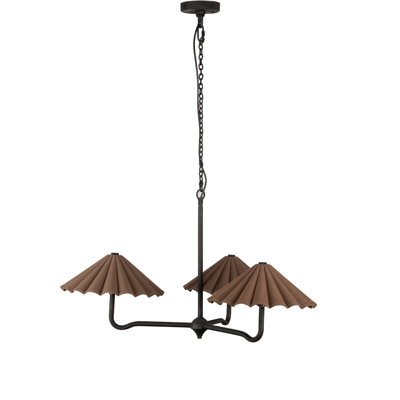 Lustre Fiorella - Toile espresso