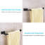 Porte-serviettes mural en acier inoxydable