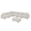 Canapé modulaire en coin 9 pièces Chenille-1148444003