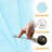 Baby Play Gym Mat, Oversize Baby Tummy Time Play Mat With 6 Detachable Toys For Sensory Exploration Motor Skill Development, Newborn Essentials Shower Gift Activity Mats For Babies,Blue-124128045