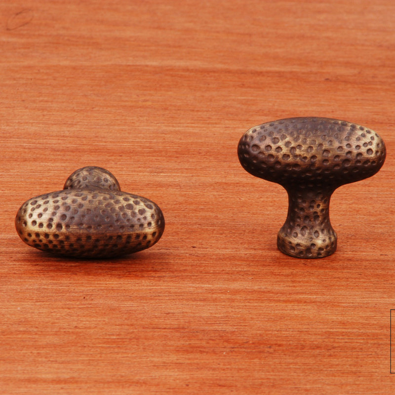 CK Series Oval Knob, Antique English