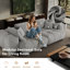 Canapé rembourré, canapé modulaire surdimensionné à 3 places avec canapé modulaire et canapé modulaire à assise profonde pour salon et chambre à coucher-383917619-380755368