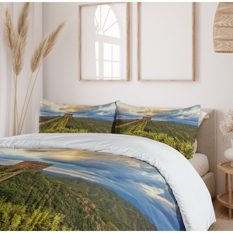 Eclectic Polyester Duvet Cover, Twin Duvet Cover + 1 Sham