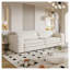 Canapé-lit 93 po pour très grand lit, canapé-lit escamotable, canapé-lit convertible 3 en 1, méridienne, canapé-lit à 3 places avec 2 coussins lombaires pour le salon, un appartement, un bureau, un bureau, beige-1258495163