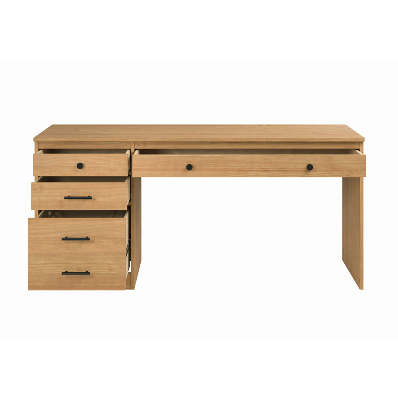 Bureau double caisson Doyka, Brun