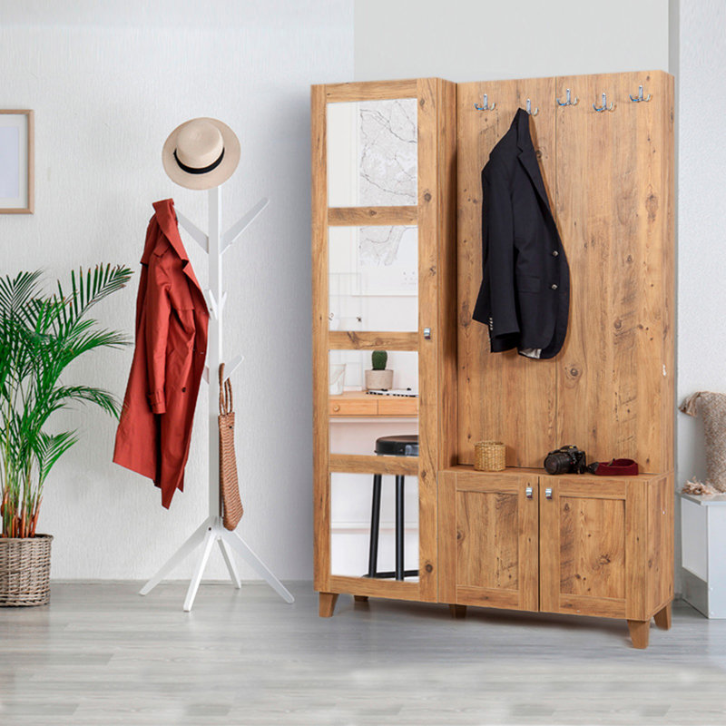 Portemanteau avec rangement pour chaussures Delph