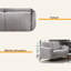 Causeuse en tissu 60 po-1472276030