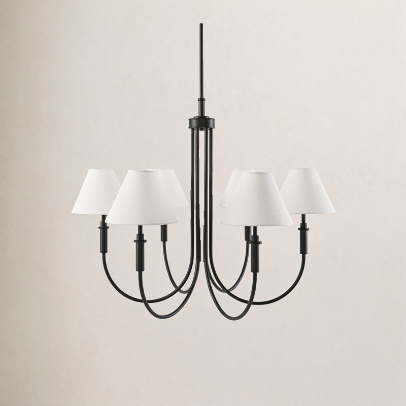 Celeste Chandelier, Matte Black