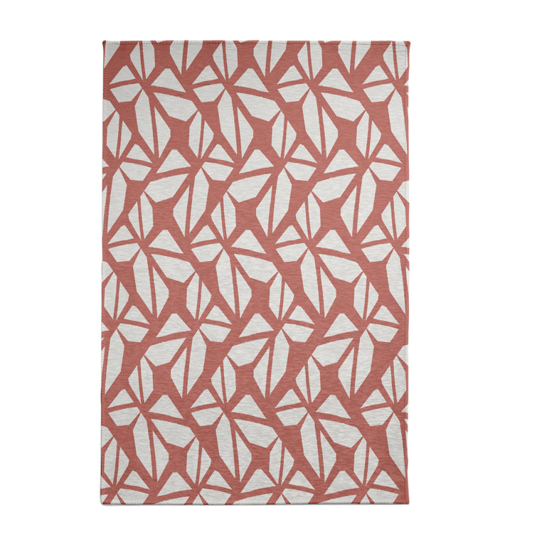 Billiot Chenille Geometric Indoor Rug