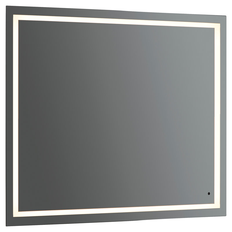 Track Wall Mirror, 36" x 36", Square