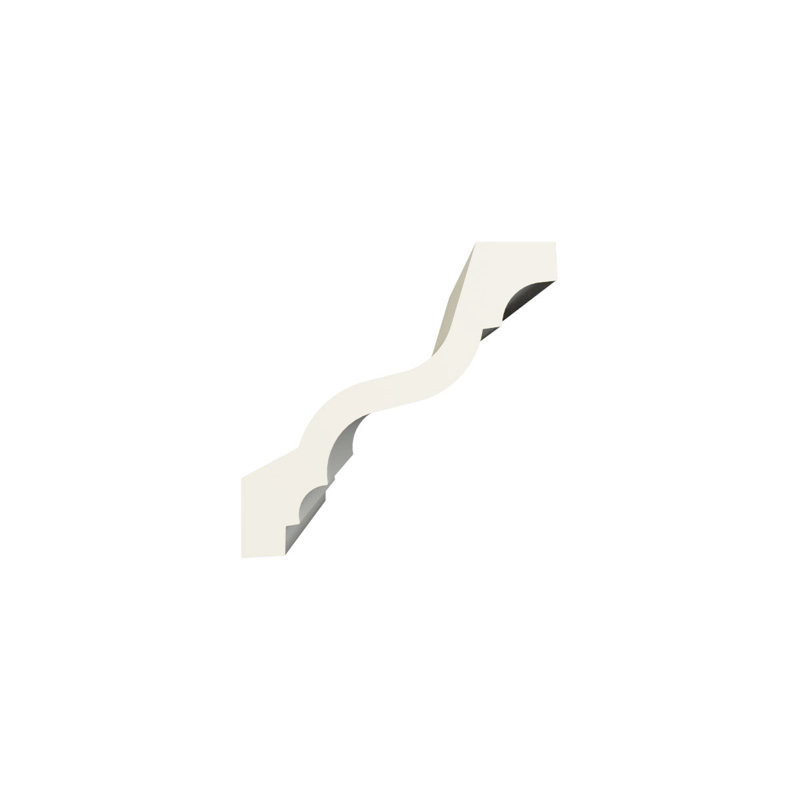 Moulure couronnée Harlington, H 4,75 po x l 96 po x P 4,75 po