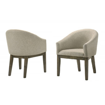 2 Piece Upholstered Dining Chair