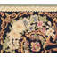 Hand-Knotted High-Quality Black and Gold Area Rug