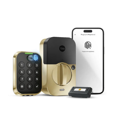 Verrouillage intelligent sans clé à 2 touches Yale Assure Lock avec lecteur d'empreintes digitales et Wi-Fi