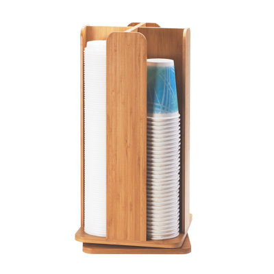 Revolving Cup/Lid Organizer