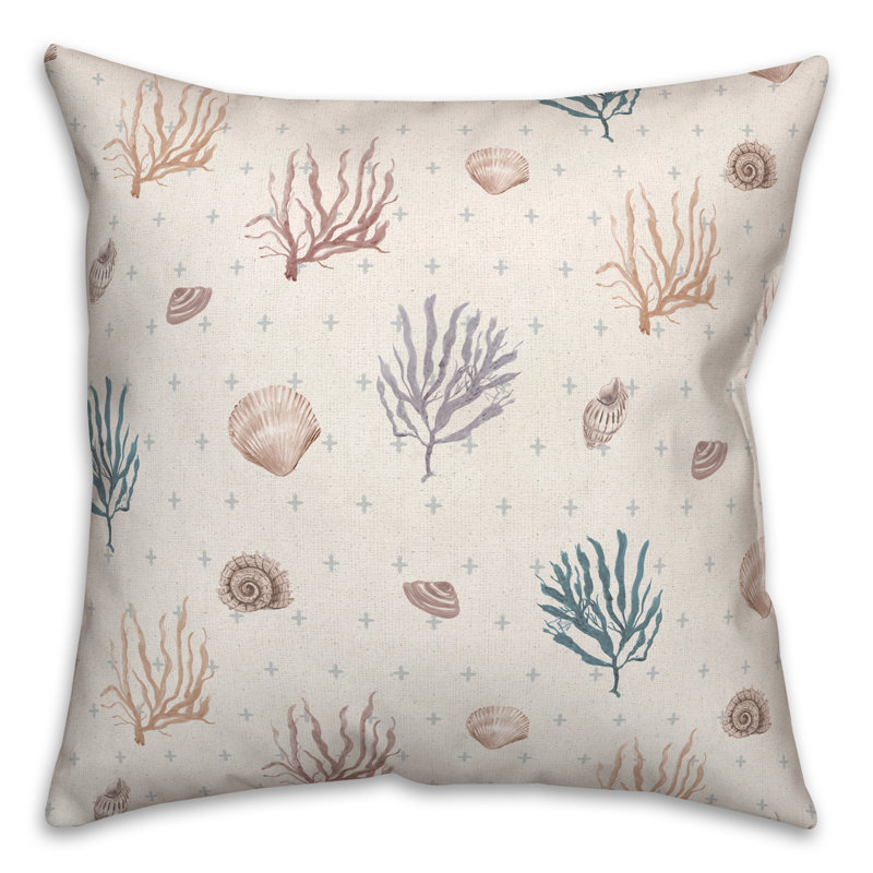  Housse de coussin décoratif en polyester / mélange de polyester, Bleu / blanc