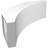 5"W x 14"D x 14"H Standard Thorton Architectural Grade PVC Knee Brace-33860019