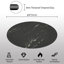 Plateau de table rond en verre trempé Marble Design, protecteur de table noir épais de 8 mm, plateau de table de remplacement-122766820-122766816