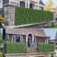 1PC Single Side Expandable Faux Artificial Hedge Gardenia Vinyl Fencing