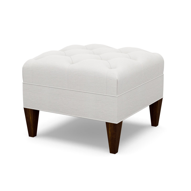 Square Ottoman, Walnut, 9637-80