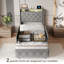 Upholstered Storage Bed-698870010-698870014