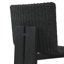 Chaise d'appoint de patio en teck Padme-1448087753